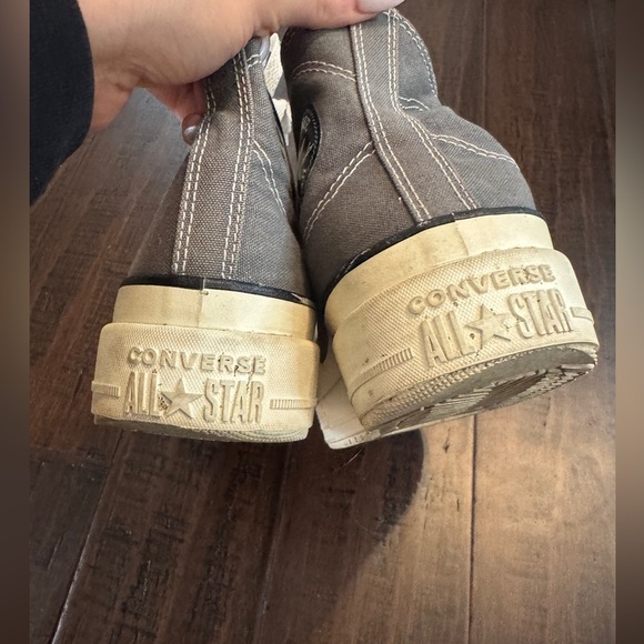 Converse chuck Taylor All Stars construct high top cyber grey sneakers 90’s Y2K - Picture 6 of 12
